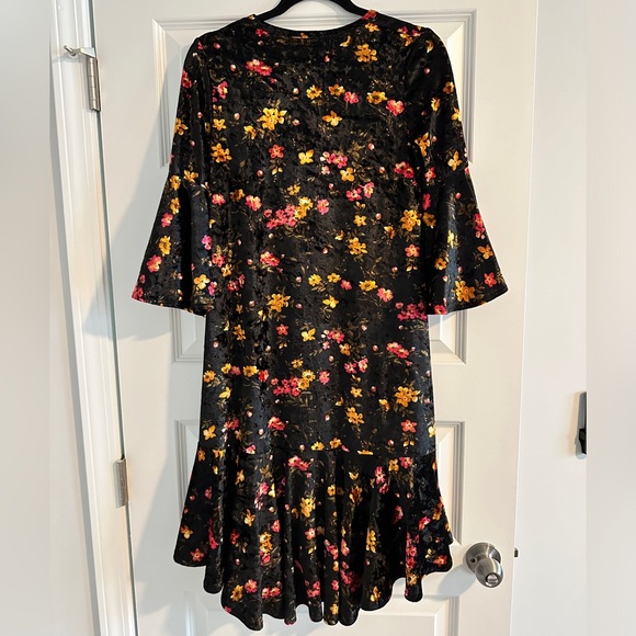 Lularoe XS Floral Dress - Picture 2 of 4
